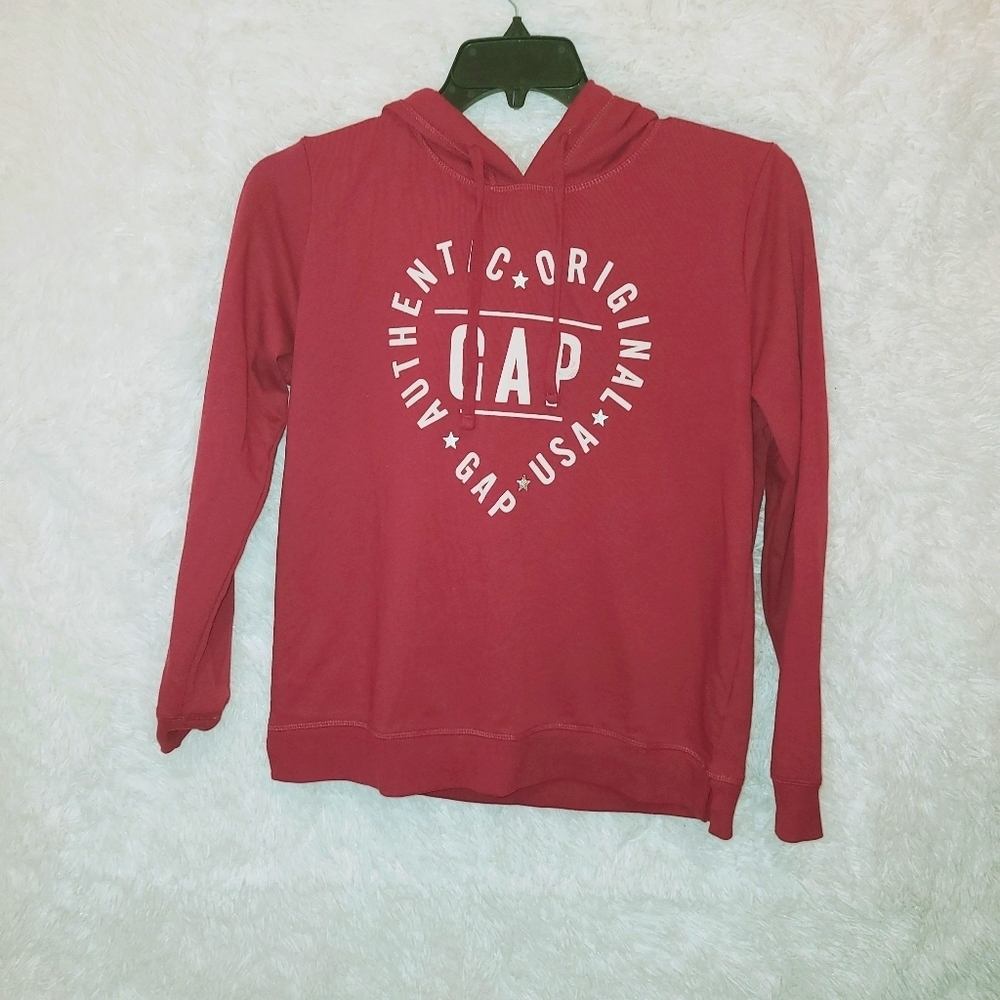 Gap Hoodie Burgundy M